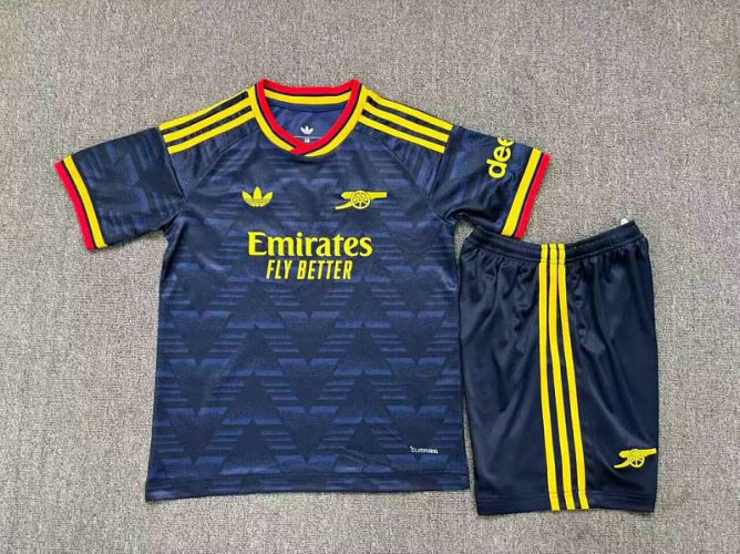 26-27 Arsenal Away Kids Cheap Soccer Jerseys