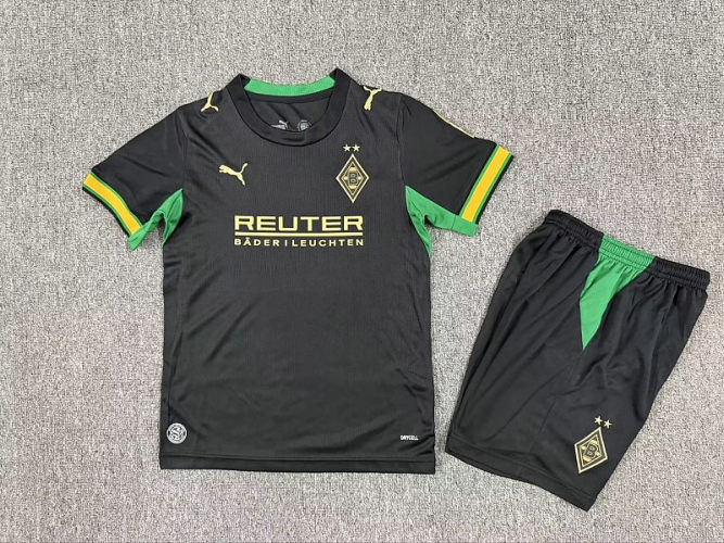 26-27 Monchengladbach Away Kids Cheap Soccer Jerseys