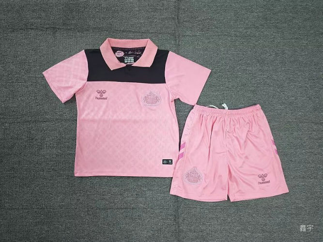 26-27 Sunderland Away Kids Cheap Soccer Jerseys and shorts