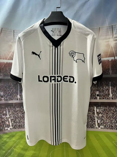 26-27 Derbyshire Home Cheap Soccer Jerseys