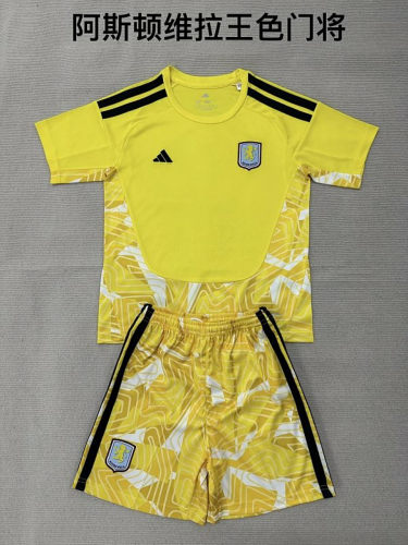 26-27 Aston Villa Goalkeeper Cheap Soccer Jerseys and shorts