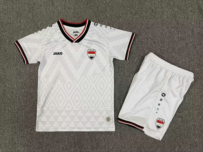 26-27 Iraq Home Kids Cheap Soccer Jerseys