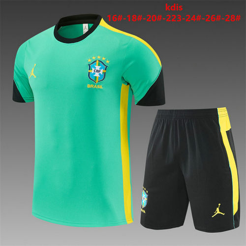2026 Brazil Kids Training Soccer Suit