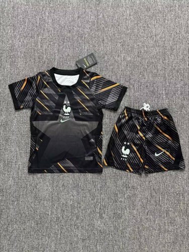 26-27 France Goalkeeper Kids Cheap Soccer Jerseys