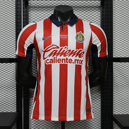 26-27 Chivas Guadalajara Home Player Version Cheap Soccer Jerseys