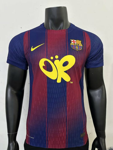 25-26 Barcelona Player Version Cheap Soccer Jerseys 