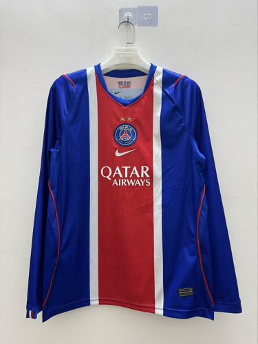 26-27 Paris Home Long Sleeve Cheap Soccer Jerseys