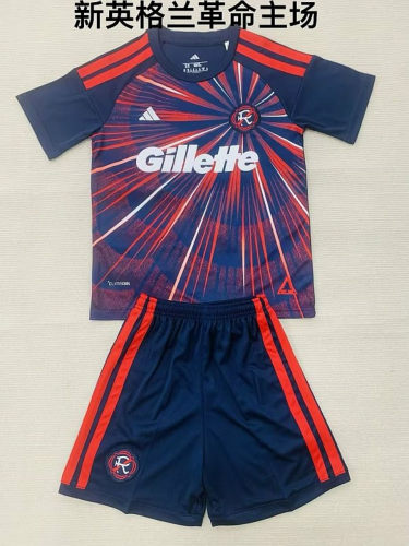 26-27 New England Revolution Home Cheap Soccer Jerseys and Shorts
