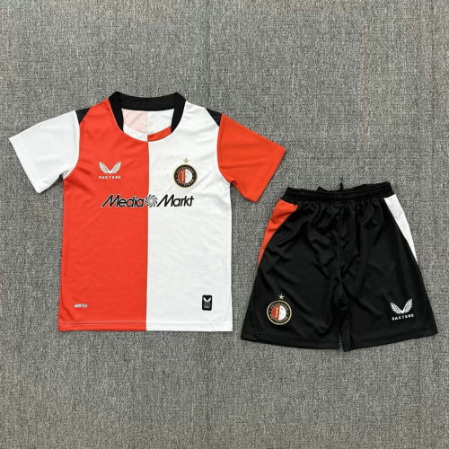 26-27 Feyenoord Home Cheap Soccer Jerseys and shorts