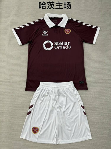 26-27 Heart Home Cheap Soccer Jerseys and shorts