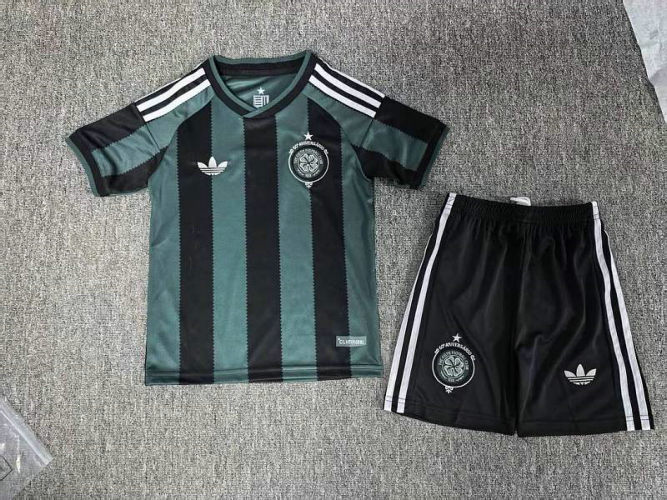 26-27 Celtic Away Kids Cheap Soccer Jerseys and shorts