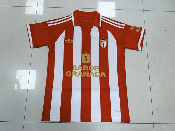 25-26 Granada Home Retro Cheap Soccer Jerseys 