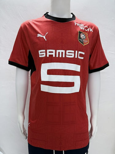 26-27 Rennais Home Player Version Cheap Soccer Jerseys