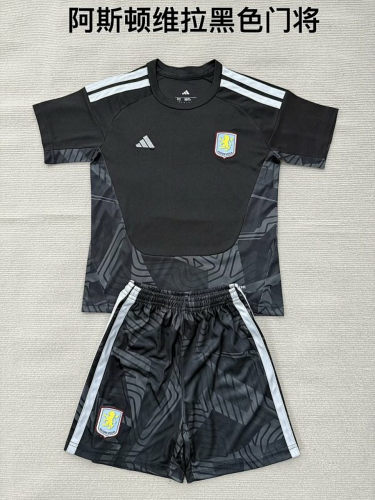 26-27 Aston Villa Goalkeeper Cheap Soccer Jerseys and shorts