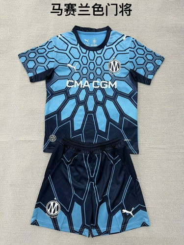 26-27 Marseille Goalkeeper Cheap Soccer Jerseys and shorts