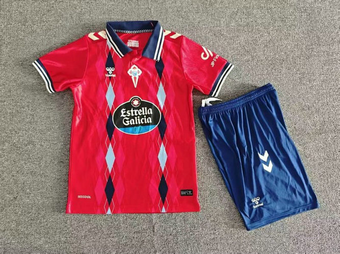 26-27 Celta Away Kids Cheap Soccer Jerseys and shorts
