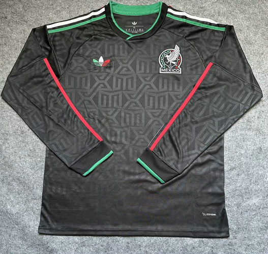 26-27 Mexico Third Long Sleeve Cheap Soccer Jerseys