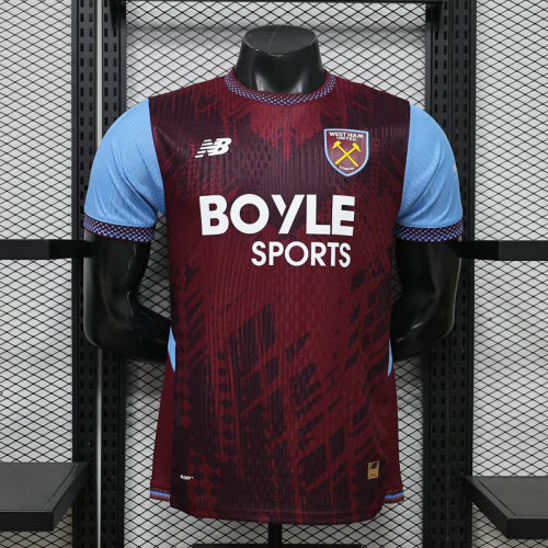 26-27 West Ham United Home Player Version Cheap Soccer Jerseys