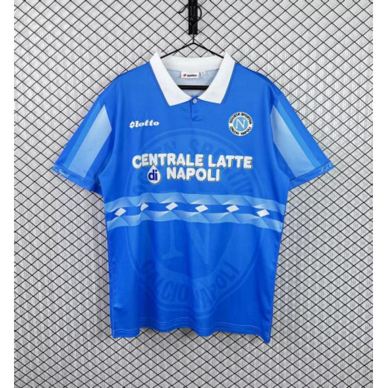 96-97 Napoli Home Retro Cheap Soccer Jerseys