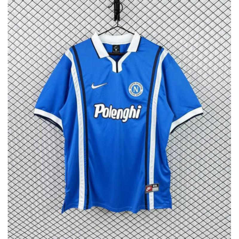 97-98 Napoli Home Retro Cheap Soccer Jerseys