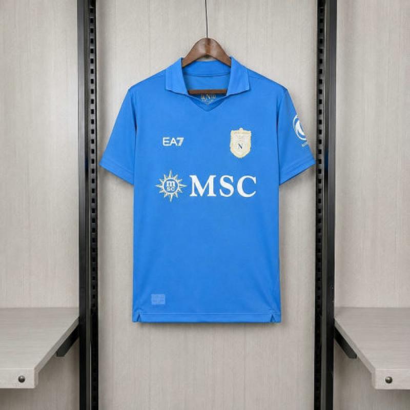 26-27 Napoli Home Cheap Soccer Jerseys