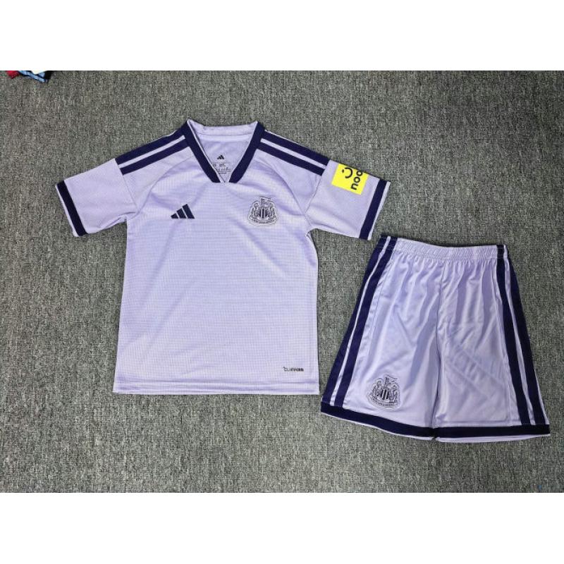 26-27 Newcastle United Third Kids Cheap Soccer Jerseys and shorts