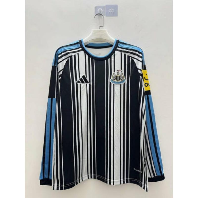 26-27 Newcastle United Home Long Sleeve Cheap Soccer Jerseys