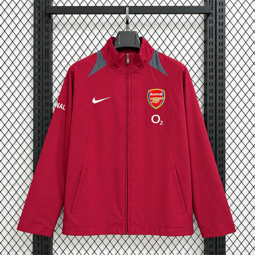 26-27 Arsenal Retro Windbreaker Jackets