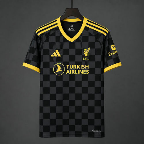 27/28 Liverpool Away Black Jersey
