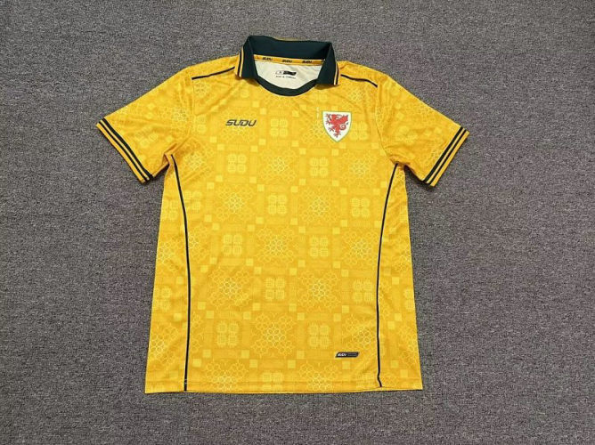 27-28 Welsh Away Soccer Jerseys