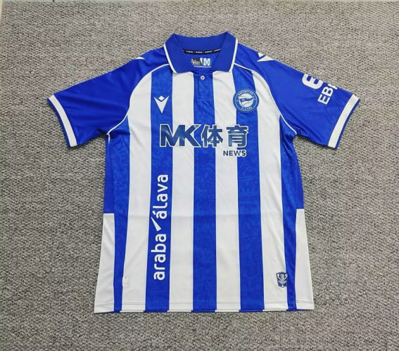 26-27 Alaves Home Soccer Jerseys