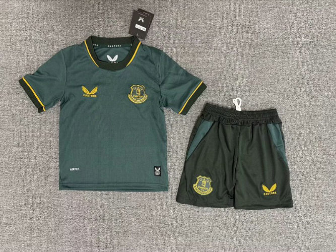 26-27 Everton Third Kids Soccer Jerseys and shorts