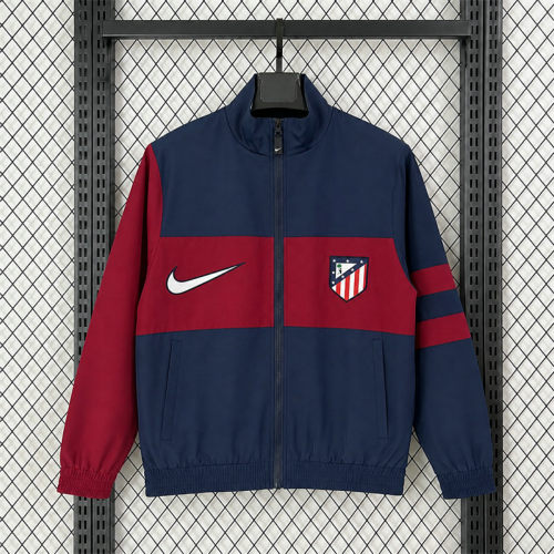 26-27 Atletico Madrid Retro Windbreaker Jackets