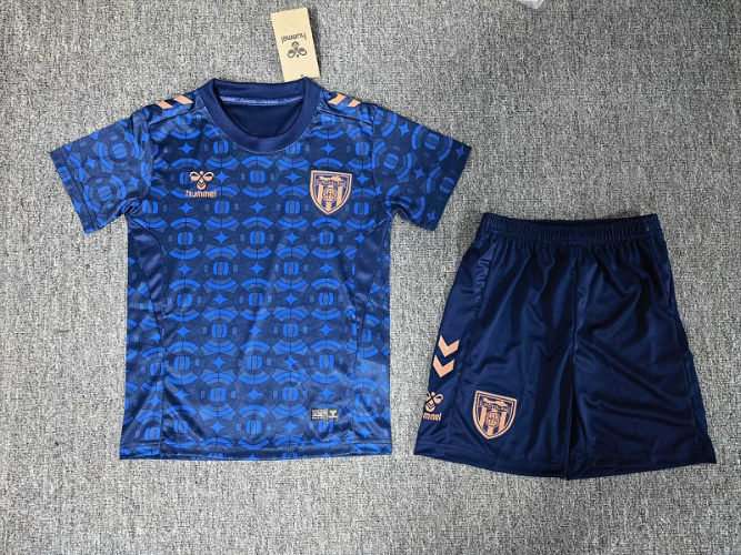 26-27 Sunderland Third Kids Soccer Jerseys and shorts
