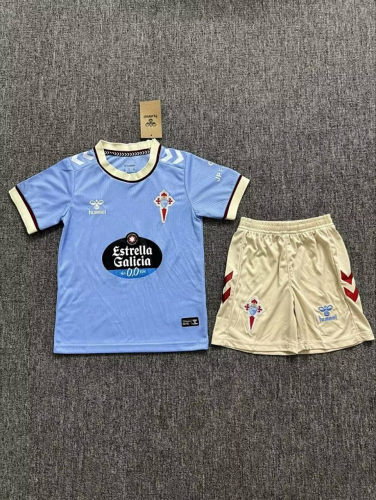 26-27 Celta Home Kids Soccer Jerseys and shorts