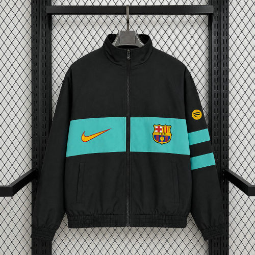 26-27 Barcelona Retro Windbreaker Jackets