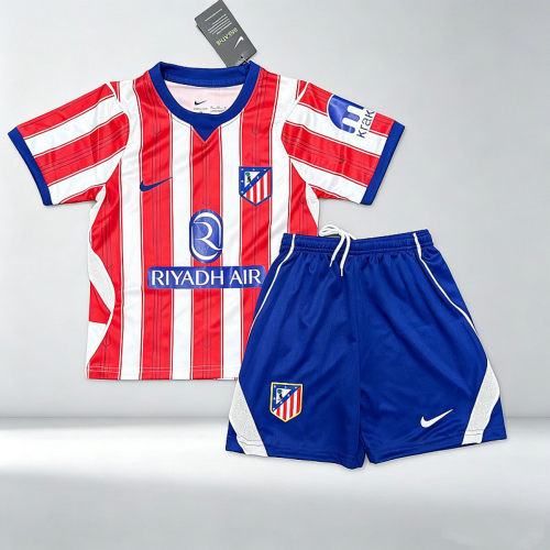 26-27 Atletico Madrid Home Kids Soccer Jerseys